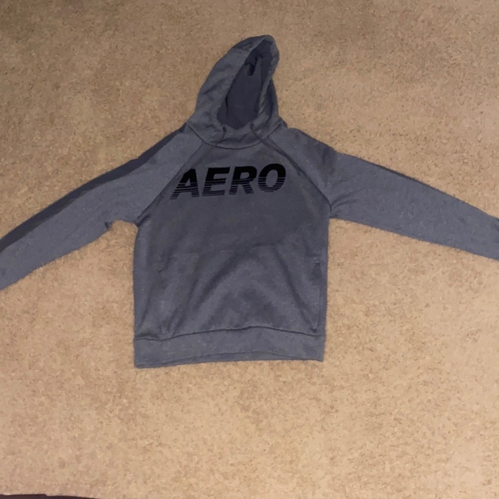 aeropostale gray pullover hoodie